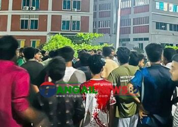 মাভাবিপ্রবি ক্যাম্পাসে শিক্ষার্থীদের সংঘর্ষের পর থমথমে অবস্থা