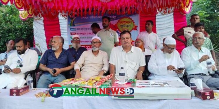 টাঙ্গাইলের ধুলটিয়ায় প্রিমিয়ার ফুটবল লীগের ফাইনাল অনুষ্ঠিত