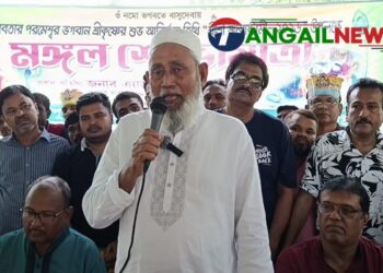 গোপালপুরে উৎসাহ-উদ্দীপনার মধ্য দিয়ে শ্রীকৃষ্ণের জন্মাষ্টমী উদযাপন