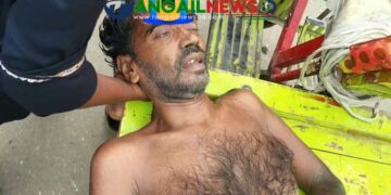 কালিহাতীতে ব্রিজের ঢালে লাকড়িবোঝাই ঠেলাগাড়ি উল্টে চালক নিহত