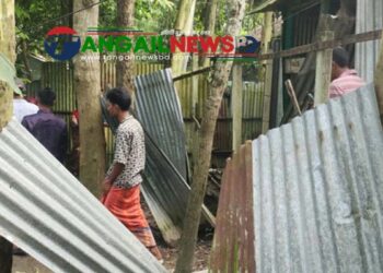 মাদক ব্যবসার অভিযোগে ভূঞাপুরের গোবিন্দাসীতে বাড়িতে ভাঙচুর চালান মুসল্লিরা