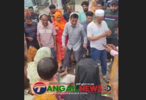 টাঙ্গাইল পুরাতন বাসস্ট্যান্ডে সাততলা ভবনের বেলকনি থেকে পড়ে বৃদ্ধের মৃত্যু