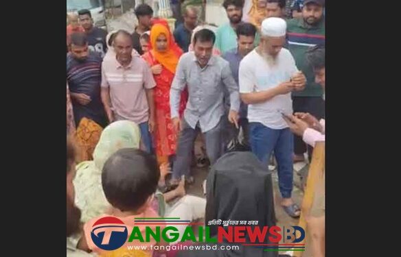 টাঙ্গাইল পুরাতন বাসস্ট্যান্ডে সাততলা ভবনের বেলকনি থেকে পড়ে বৃদ্ধের মৃত্যু