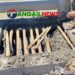 বাসাইলে দশ কোটি টাকার সেতুতে রডের বদলে বাঁশ দিয়ে ঢালাই