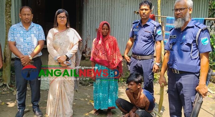 দেলদুয়ারে মায়ের অভিযোগে মাদকাসক্ত ছেলের সাজা