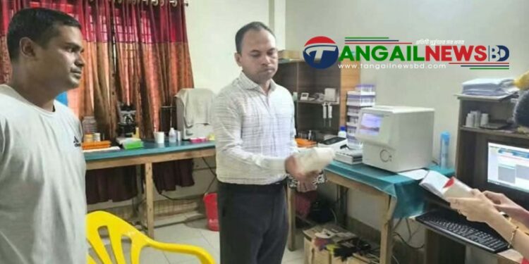 ভূঞাপুরে হাড় জোড়া লাগানোর কবিরাজ ও ওষুধ ব্যবসায়ীকে ৮০ হাজার টাকা জরিমানা