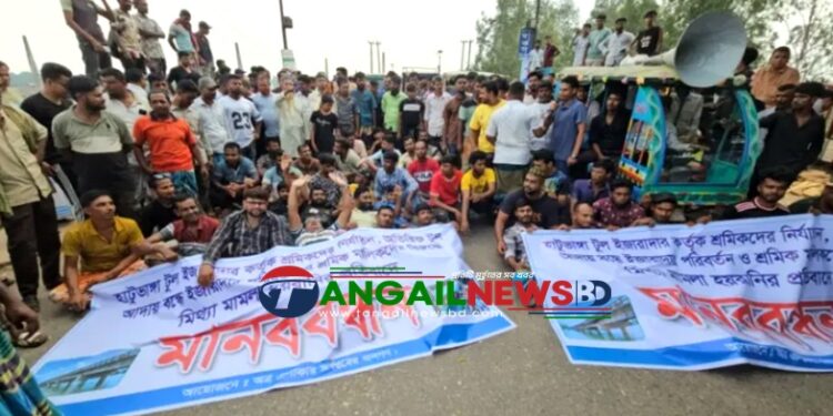 মির্জাপুরে হাটুভাঙ্গা সেতুতে অতিরিক্ত টোল আদায়ের অভিযোগ