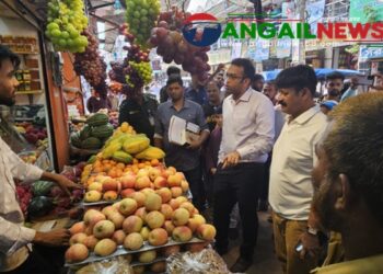 মির্জাপুরে ফুটপাত দখলমুক্ত করতে প্রশাসনের অভিযান ও জরিমানা