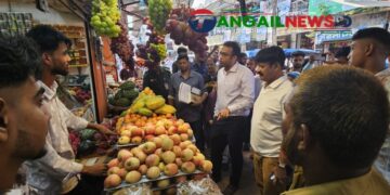 মির্জাপুরে ফুটপাত দখলমুক্ত করতে প্রশাসনের অভিযান ও জরিমানা