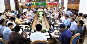 টাঙ্গাইলে আসন্ন শারদীয় দুর্গাপূজা উদযাপনে জেলা প্রশাসনের মতবিনিময় সভা