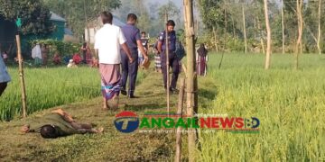 সখীপুরে ধানক্ষেতের আইল থেকে স্কুলে নিরাপত্তাকর্মীর মরদেহ উদ্ধার