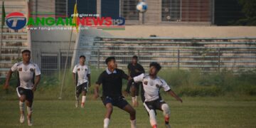 টাঙ্গাইল স্টেডিয়ামে প্রথম বিভাগ ফুটবল লীগের উদ্বোধনী খেলায় মুসলিম রেনেসাঁ জয়ী