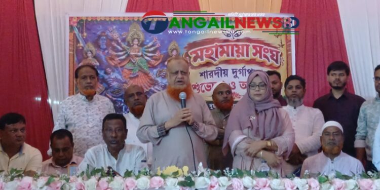 সরকার গঠনে সনাতন ধর্মাবলম্বীদের অবদান অপরিসীম- এমপি লাভলু