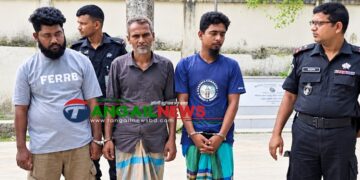 সখীপুরে ১০০ কেজি গাঁজাসহ কৃষকদলের সম্পাদকসহ গ্রেপ্তার ৩ জন