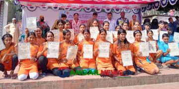 টাঙ্গাইলে ১১ দিনব্যাপী সাঁতার প্রশিক্ষণের সমাপ্তি