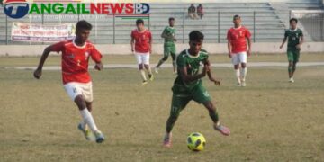 দীর্ঘ ৫ বছর পর টাঙ্গাইল স্টেডিয়ামে প্রথম বিভাগ ফুটবল লীগের উদ্বোধন ১৬ অক্টোবর