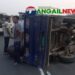 মির্জাপুরে বাস-পিকআপ-মোটরসাইকেলের ত্রিমুখী সংঘর্ষে নিহত ২ জন