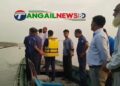 নাগরপুরে যমুনা নদীতে যৌথ অভিযানে ৬৫ হাজার মিটার জাল জব্দ
