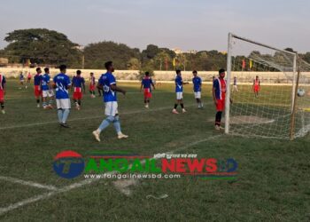 টাঙ্গাইল প্রথম বিভাগ ফুটবল লীগে সাবালিয়া ক্লাব সেমিফাইনালে