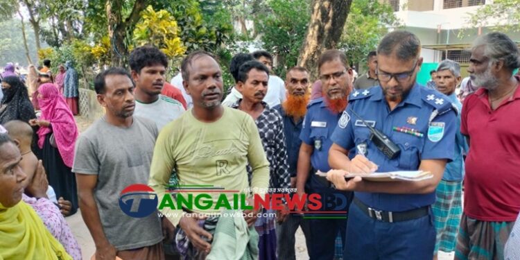 বাসাইলে বিদ্যুৎস্পৃষ্ট হয়ে রাজমিস্ত্রি রায়হানের মৃত্যু