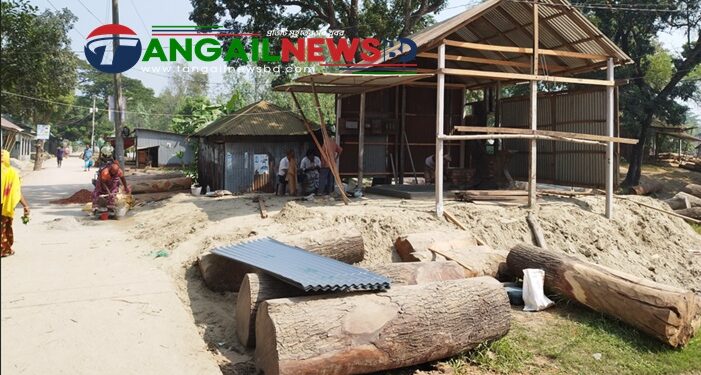 মির্জাপুরে দেওহাটা হাটের জমিতে শ্রমিকদল নেতার ‘স’ মিল স্থাপনে জনমনে ক্ষোভ
