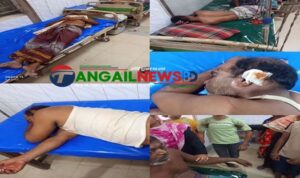কালিহাতীতে কারখানায় ভয়াবহ ডাকাতি ॥ ট্রান্সমিটার চুরি ও পাঁচ শ্রমিক আহত