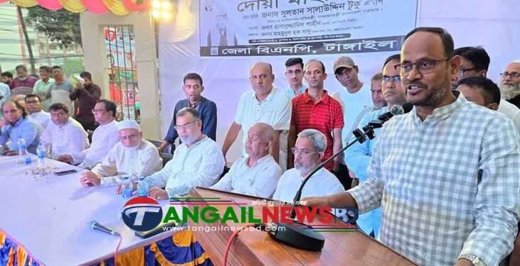 পলাতক স্বৈরাচারীরা দেশে ফেরার পাঁয়তারা করলে জনগণই প্রতিহত করবে- প্রতিমন্ত্রী সালাউদ্দিন টুকু