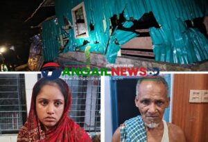 গোপালপুরে ১৬৪ পিস ইয়াবাসহ নারী-পুরুষ আটক ॥ নারীর ঘর ভাঙচুর ও লুটপাট