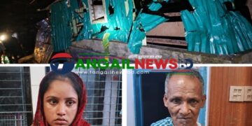 গোপালপুরে ১৬৪ পিস ইয়াবাসহ নারী-পুরুষ আটক ॥ নারীর ঘর ভাঙচুর ও লুটপাট