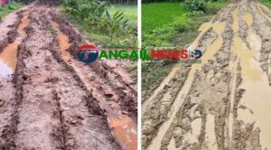 মির্জাপুরের পাহাড়ি সড়কের বেহাল অবস্থা ॥ দুর্ভোগে চার ইউনিয়নের মানুষ