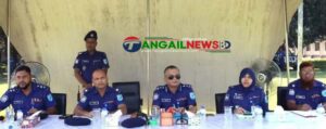টাঙ্গাইল জেলা পুলিশের বিভাগীয় পদোন্নতি প্যারেড পরীক্ষা অনুষ্ঠিত